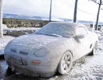 Пару советов против патения или замерзания стёкл автомобиля зимой